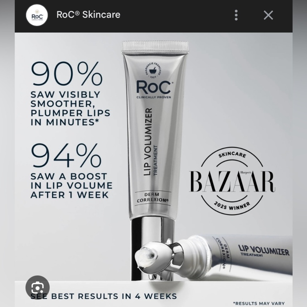👄lip volumizer-ROC’ Derm Corrextion Lip Volumizer
